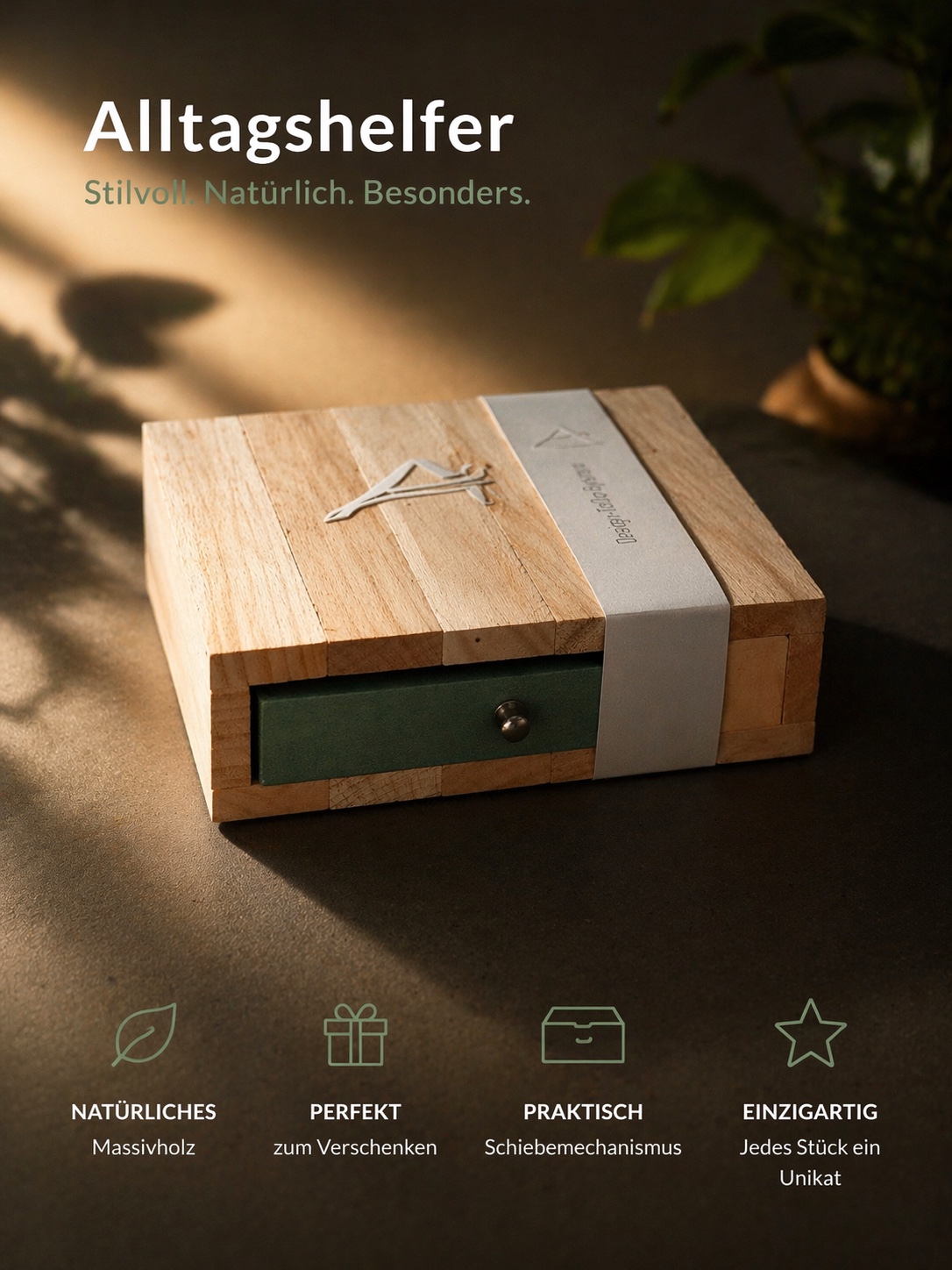 Alltagshelfer Holzbox