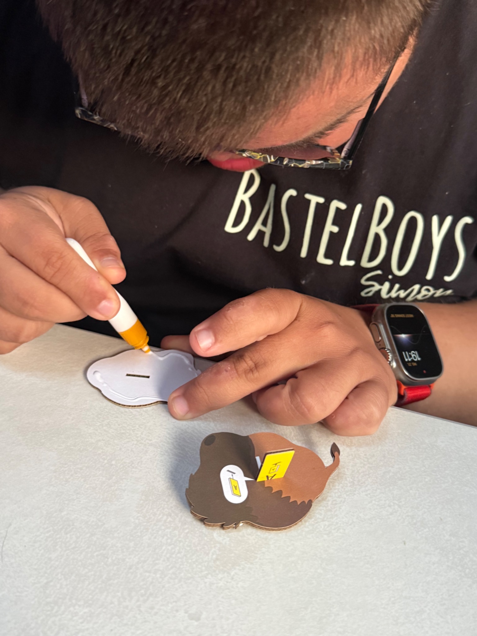 Detailaufnahme aus der BastelBoys Werkstatt